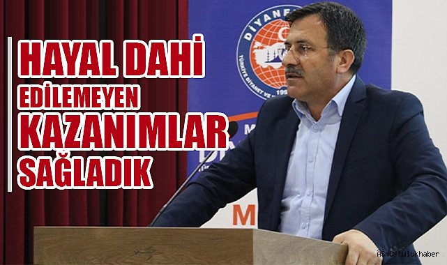 Genel Başkan Yıldız;25 yıldır emek ve ekmek mücadelesi veriyoruz