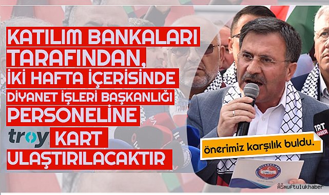 YILDIZ;Önerimiz karşılık buldu