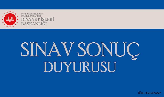 Öğretmen ve Çocuk Gelişimcisi Sınavı Sonuç Duyurusu
