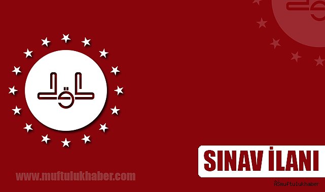2024-DİB-MBSTS), 9 Mart 2024 tarihinde yapılacaktır