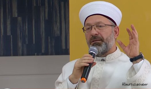 Erbaş, Türk İslam Düşüncesi ve Bilimi Akademisi'nin ilk dersini verdi