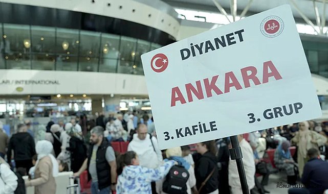 Ankara'dan ilk hac kafilesi uğurlandı