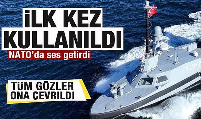 Bakanlık paylaştı! MARLİN ilk kez kullanıldı