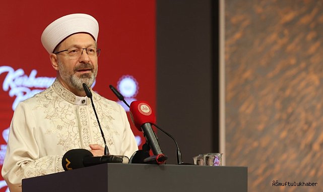 Erbaş, 2024 yılı vekalet kurban kesim bedellerini açıkladı