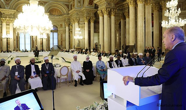 ERDOĞAN Dünya İslam Bilginleri İstişare Zirvesi'ne Katıldı.