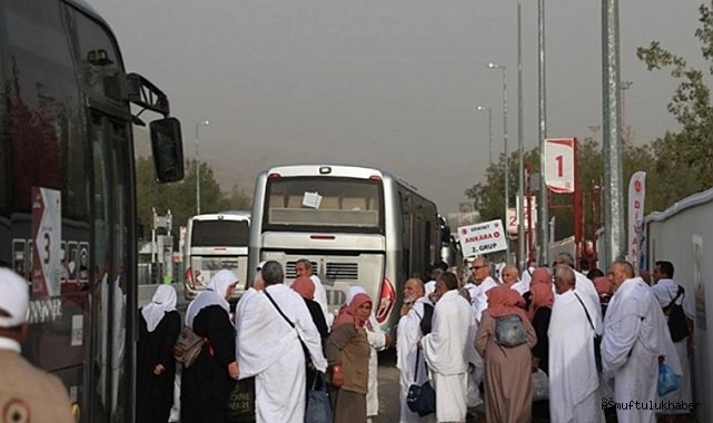 Arafat'a intikali başladı