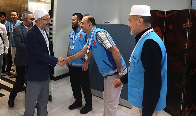 Diyanet İşleri Başkanı Erbaş, Medine’de