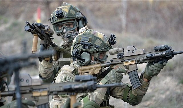 Suriye ve Irak'ın kuzeyinde 7 terörist etkisiz hale getirildi