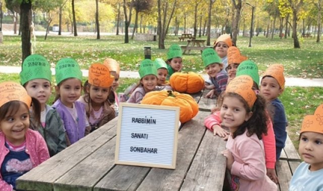4-6 yaş Kur'an kurslarında sonbahar etkinliği