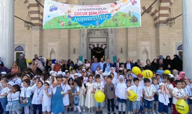 4-6 yaş Kur'an kurslarında yıl sonu coşkusu