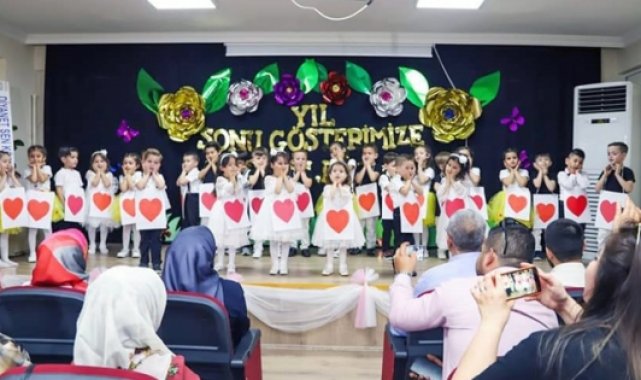 4-6 yaş Kur'an kurslarında yıl sonu coşkusu