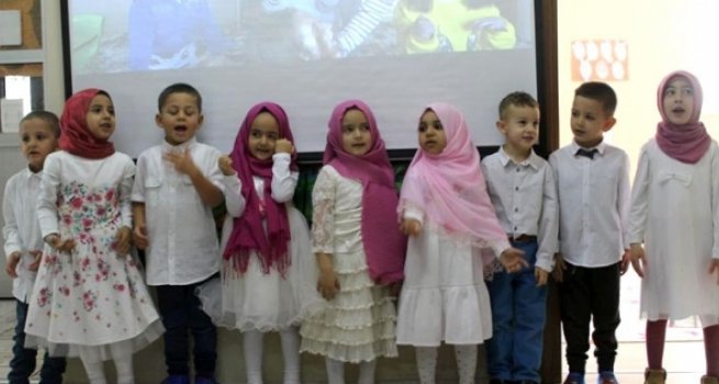 4-6 yaş Kur'an kursu öğrencileri kapanış programında buluştu