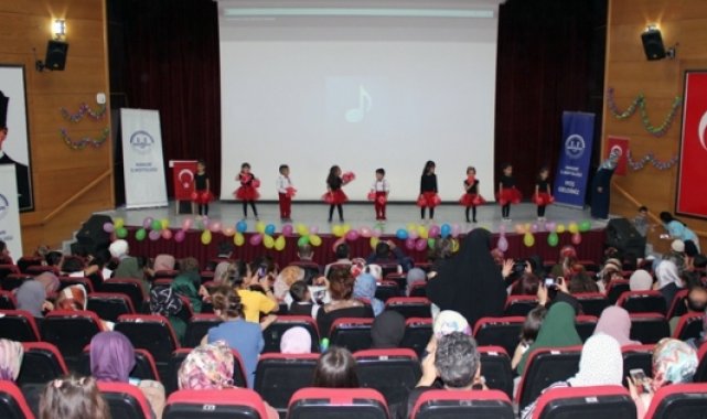 4-6 yaş Kur'an kursu öğrencileri kapanış programında buluştu