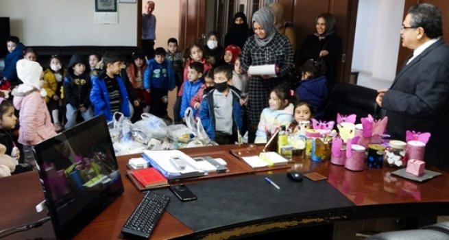 4-6 yaş Kur'an kursu öğrencilerinden 'kocaman' iyilik haberleri