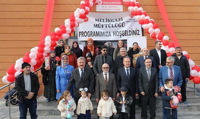 50. Yıl Dedeman 4-6 Yaş Kur’an Kursu dualarla açıldı