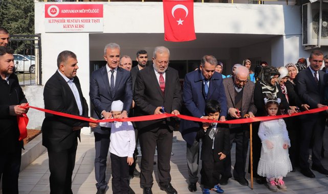 Adıyaman'da 5 Kur'an kursu hizmete açıldı