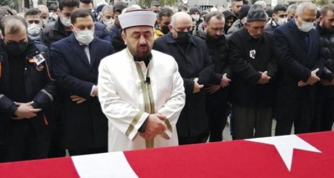 AFAD personeli Demir son yolculuğa uğurlandı