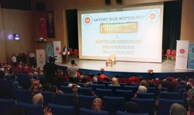Akyurt'ta icazet merasimi