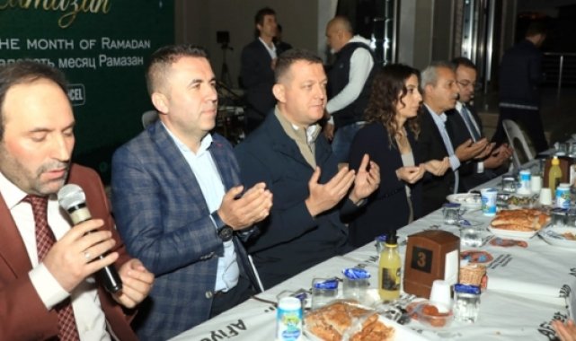 Alanya'da yerleşik yabancılar birlikte iftar yaptı