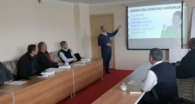 Aşkale’de bağımlılık semineri