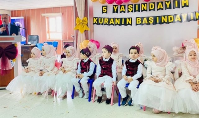 Batman’da minikler Kur'an'a geçmenin sevincini yaşadı