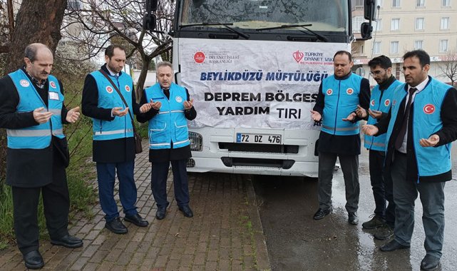 Beylikdüzü'nden deprem bölgesine yardımlar sürüyor