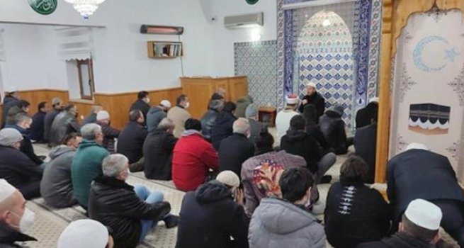 Bodrum'da sabah namazı buluşması