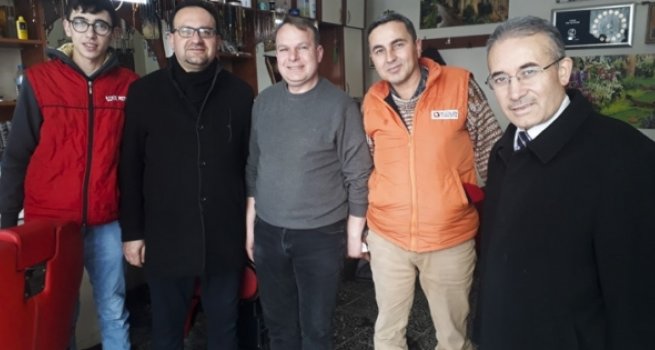 Bozüyük'te esnafa 'Cuma Selamlaması'