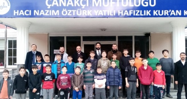 Çanakçı'da ara dönem kampı sona erdi