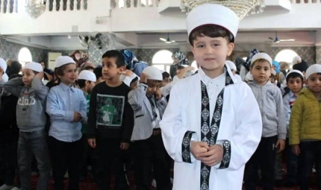 Cizre'de camiler çocuklarla şenlendi