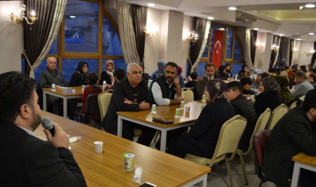 Depremzede aileler iftarda buluştu