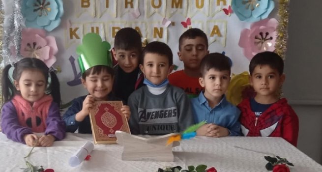 Divriği'de minikler Kur'an’a geçti