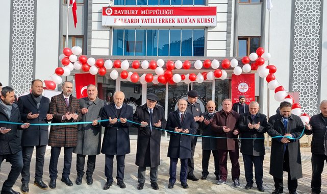 Diyanet Haber Bayburt'ta Kaleardı Yatılı Kur'an Kursu açıldı