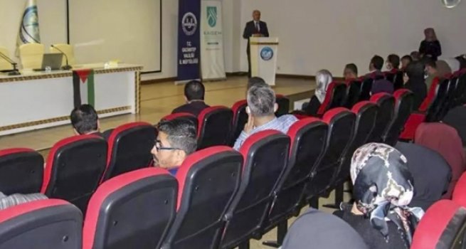 Dünden Bugüne Kudüs Davamız konulu konferansa yoğun ilgi
