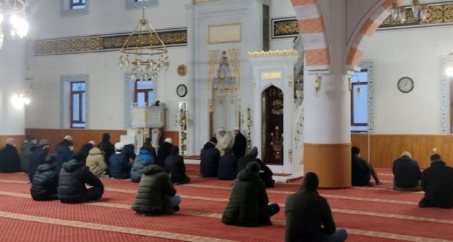 Düzce’de sabah namazı buluşması