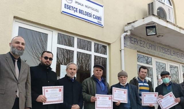 Edirneliler Kur'an kurslarına destek oluyor