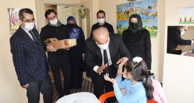 Espiye'de engelliler unutulmadı