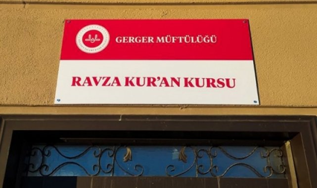 Gerger'de bir ilk: 4-6 yaş Kur'an kursu açıldı