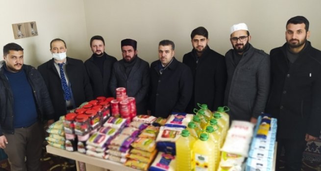 Gürpınar'da 'Cami Market' uygulaması başlatıldı