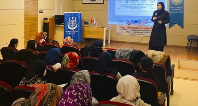 Hafızlara kişisel gelişim semineri