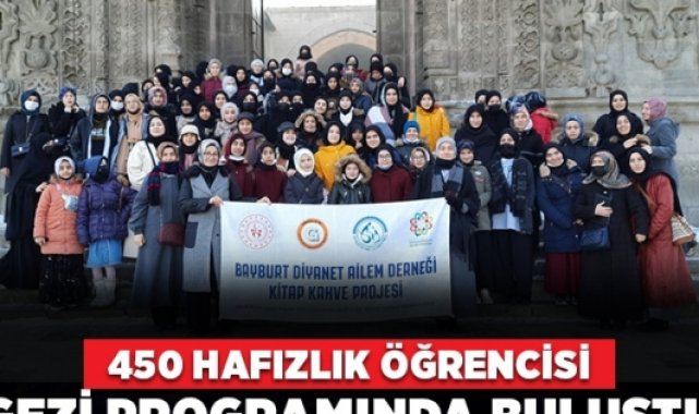 Hafızlık öğrencileri gezi programında buluştu