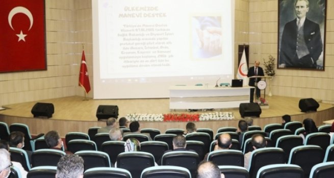 Hastane personeline manevi destek semineri
