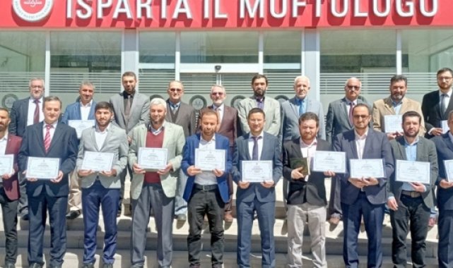 Isparta'da Talim ve Tashih-i Huruf Kursu tamamlandı 