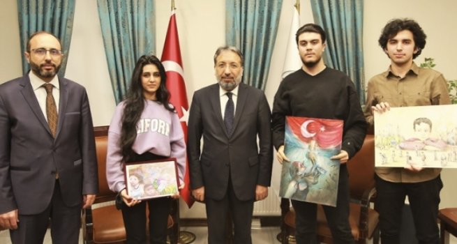 İstanbul'da dereceye girenler ödüllendirildi