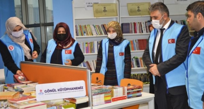 Kahramanmaraş'ta 'Gönül Kütüphanesi' kuruldu