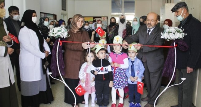 Kalıcı Konutlar Camii 4-6 Yaş Kur'an Kursu dualarla açıldı