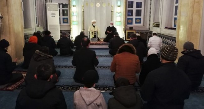 Kapaklı'da sabah namazı buluşması