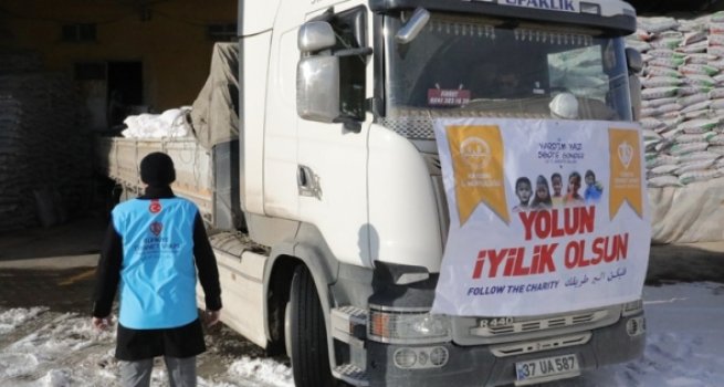 Kayseri’den Afganistan'a yardım eli