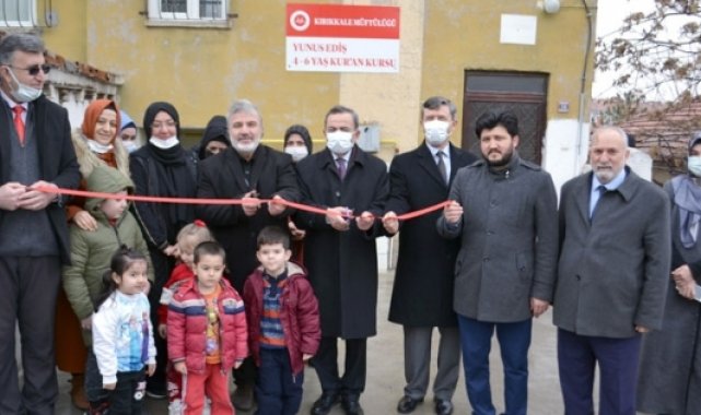 Kırıkkale'de 4-6 yaş Kur'an kurslarına bir yenisi daha eklendi