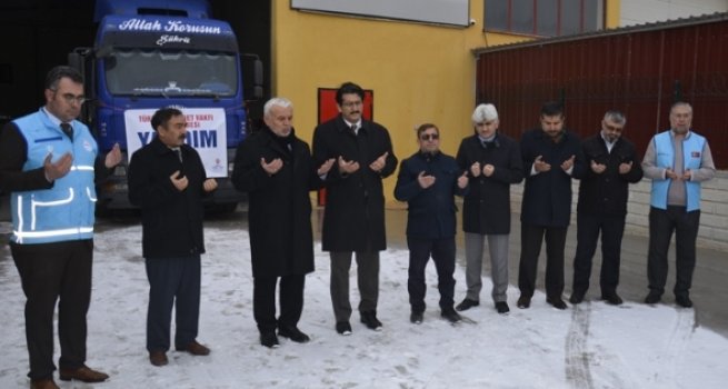 Konya'dan Afganistan'a uzanan yardım eli